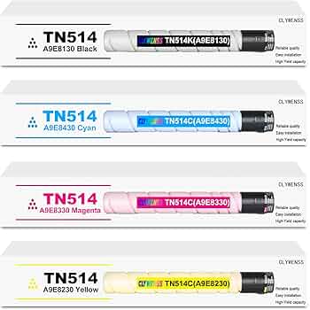 コニカミノルタ　TN514 トナーカートリッジ コニカミノルタ 大容量 トナーカートリッジ 4色セット TN514